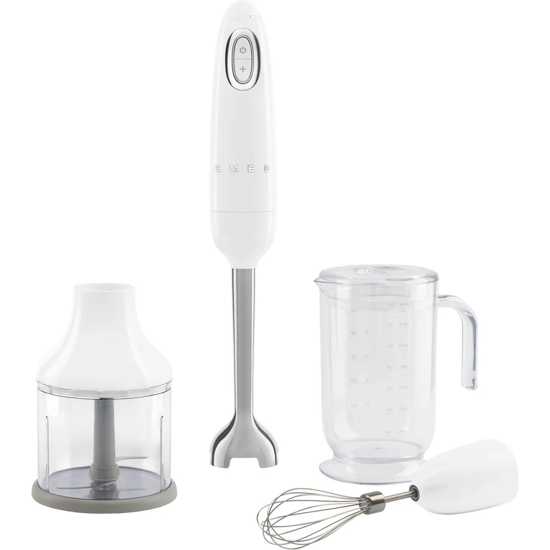 Smeg Stavmixer med tillbehör, vit | Köksmaskiner > Stavmixer | Bagaren och Kocken