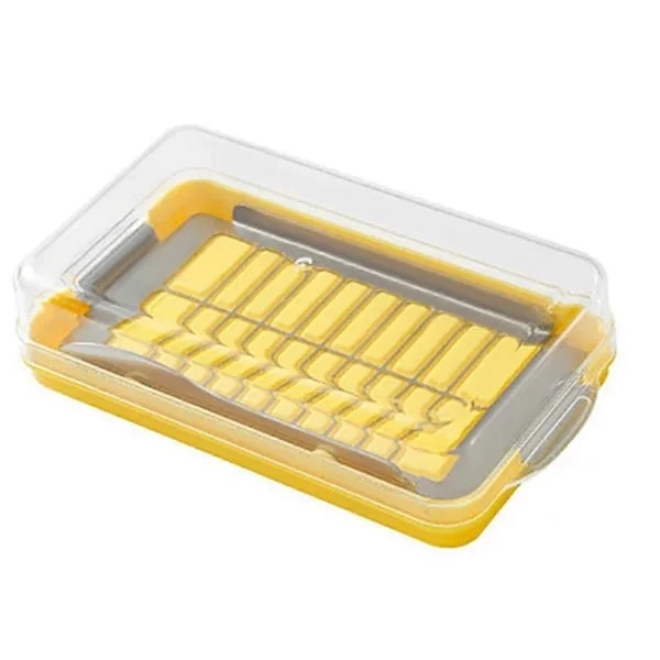 Butter Cutter Box with Lid, Butter Cutter, Cutting Plate, Butter Container, Butter Storage, Butter Dish, Large S