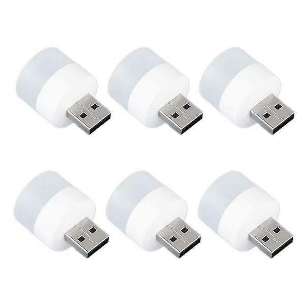 USB powerbank LED øyebeskyttelseslampe, liten bordlampe, mobil datamaskin, ladehode, liten lampe
