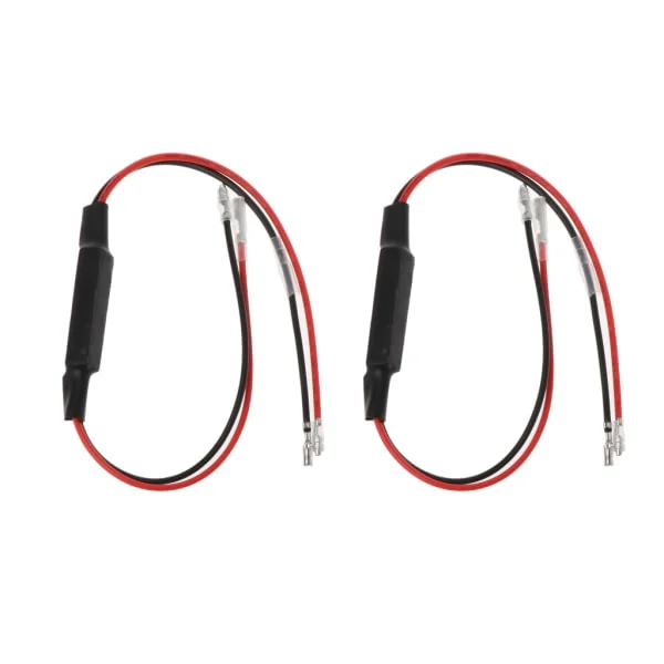 2 pcs DC 12V Cement Resistor for Motorcycle LED Turn Signal Motorcycle Accessories
