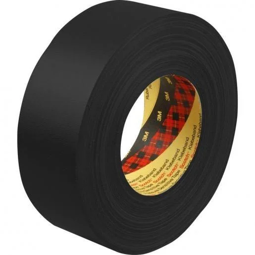 3M Scotch 2903 Gaffateip svart, 48 mm x 50 m Svart, 48 mm x 50 m, Maskintilbehør & forbruk