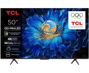 TCL-50C69KS-TCL 50" C69KS 4K QD-Mini LED Smart TV-Tv-46–55 tommer