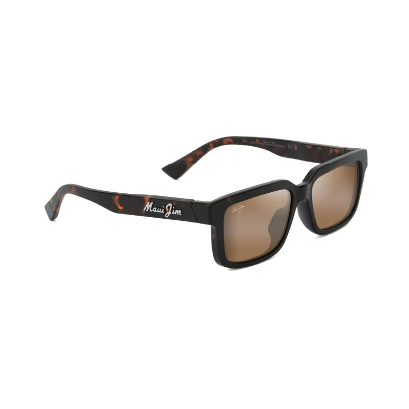 Maui Jim HIAPO ASIAN FIT -Aurinkolasit - Brown Rectangular - Maui Jim MJ0655SA 002 5616