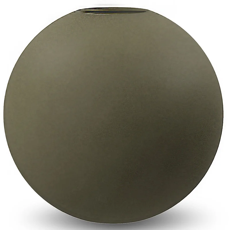 Cooee design Ball vase, 10 cm, olive | KitchenOne