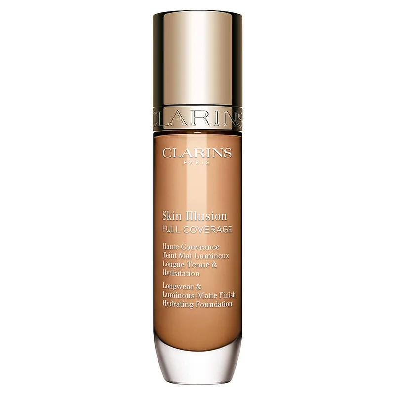 Clarins Skin Illusion Full Coverage Foundation 108W, Makeup, Ansigt, Foundation