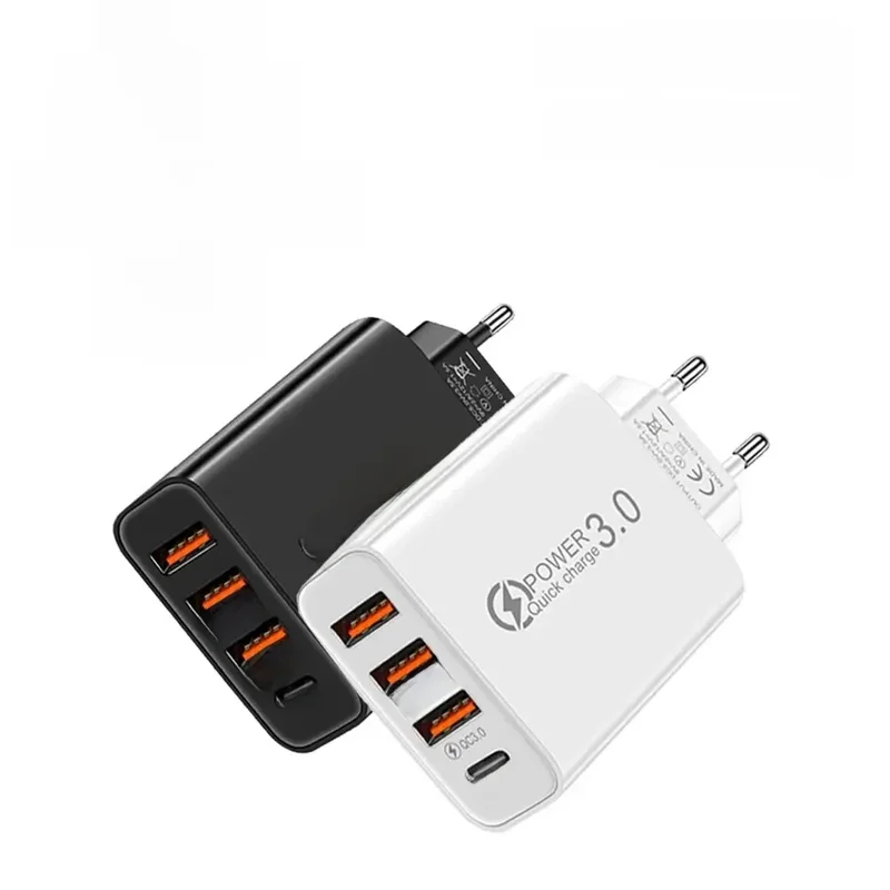 AliExpress - Chargeur mural multi-ports Total 20W, adaptateur USB PD pour Xiaomi iPhone 13 12, prise de charge de téléphone portable Samsung
