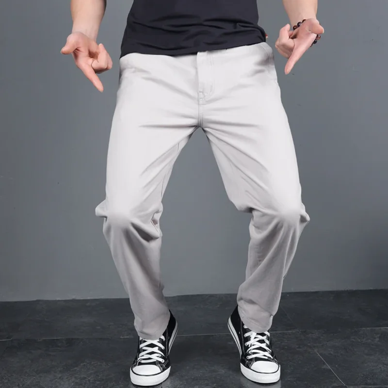 AliExpress - Neue männer Frühling Herbst Feste Beiläufige Hosen Baumwolle Slim Fit Chinos Mode Lange Hosen Männlich Pantalon Hombre Plus Größe 3XL 4XL