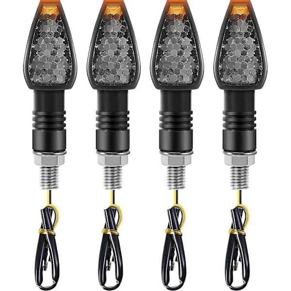 Stykker Motorcykel Blinklys 14 LED 12V Motorcykel LED Blinklys