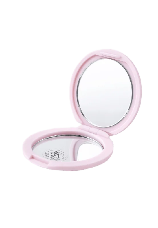 Skir Fickspegel, rund Sminkverktyg & tillbehör Unisex Rosa ONESIZE
