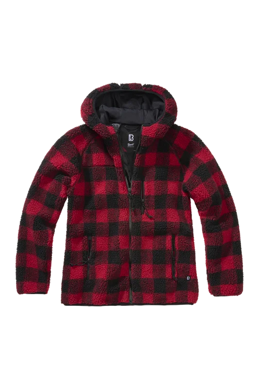Chaqueta Polar Mujer Brandit Rojo/Negro XL