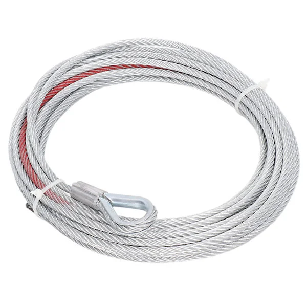 4500LBS Rustfri Stål Wire til Spil, 5,5 mm Diameter, 10 m Længde, Trækspil Wire