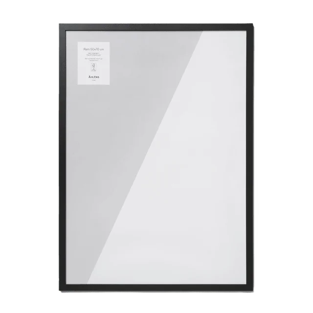 Åhléns Home Träram 50x70 cm Ramar & posterhängare Svart ONESIZE