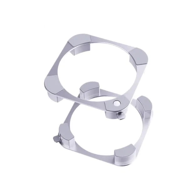 1-pack stativ i aluminiumlegering kompatibelt med Mac Mini M4: Upphöjt, värmeavledande, halkfri bas