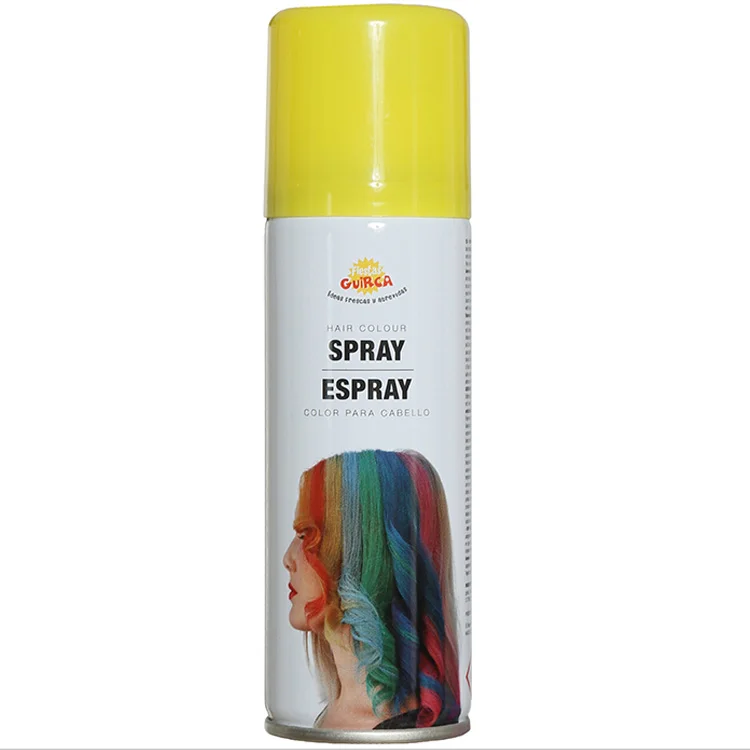 Spray til hårfarve Gul