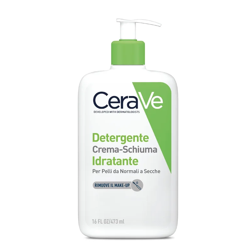 CERAVE Detergenti Detergente Crema-Schiuma Idratante 473ml - Crema detergente viso