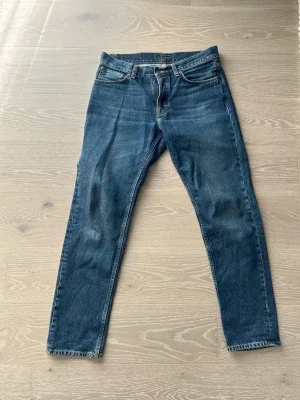 Nudie Jeans Steady Eddie 2 Blue Soil