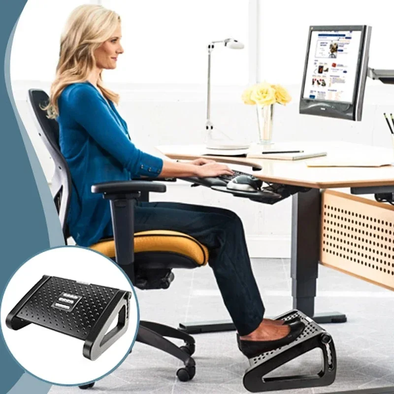 AliExpress - Fußstütze unter dem Schreibtisch, ergonomischer Fußhocker mit Massagerollen, Schreibtisch-Beinstütze, Schmerzlinderung für die Arbeit im 