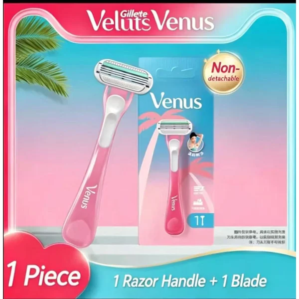 Gillette Venus Sensitive engangsbarberhøvler for kvinner - Enkeltpakke med 1 barberhøvel