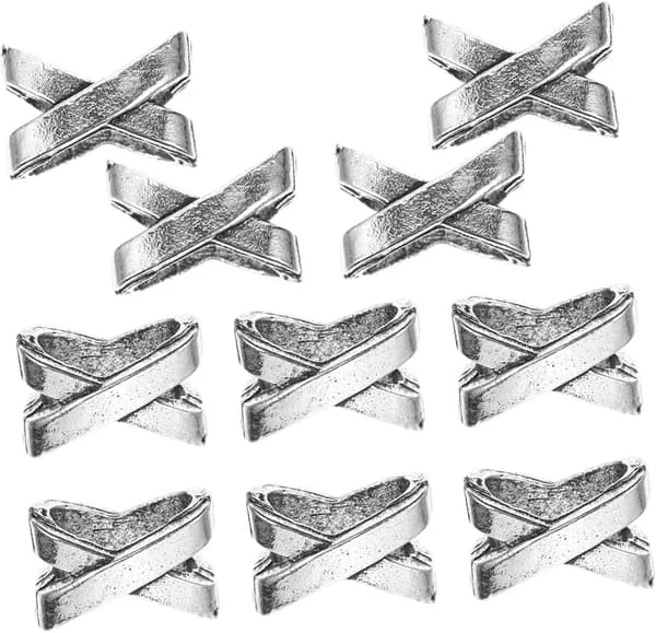 10 stk. Vikinge-stil Hårfletningsringe Skægperler Unikt Herre Mode Tilbehør DIY Smykke Charms