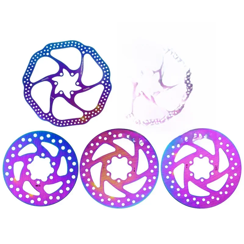 AliExpress - Coloré VTT disque de frein à disque creux vélo électrique frein Rotor 120/140/145/160/180mm Scooter vélo accessoires