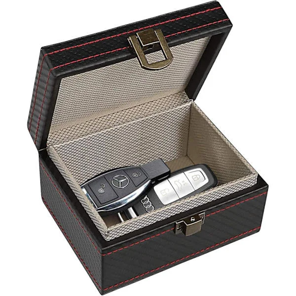 RFID Car Key Anti-Theft - RFID Car Key Protection Case - Car Key Box Protection Case - Faraday Box Car Key - Faraday Box - Keyless Case - Key