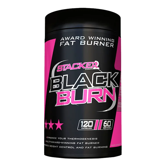 STACKER2 Europe Black Burn Fettförbrännare 120 kapslar