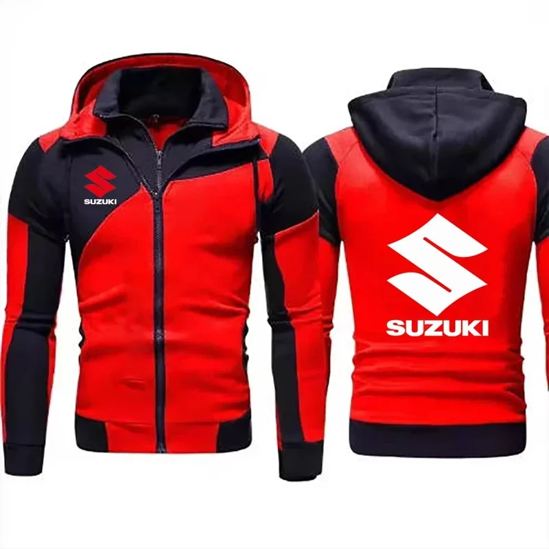 AliExpress - Suzuki Herren-Hoodie, Motorrad-Hoodie, Paar-Urlaub zwei Outdoor-Sportarten, lässiger und modischer warmer Reißverschluss-Hoodie