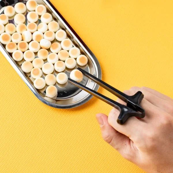 Håndfri Snack Spisepinde Finger Spisepinde Dovne Assistent Snack Spisepinde til Børn Voksne Sort