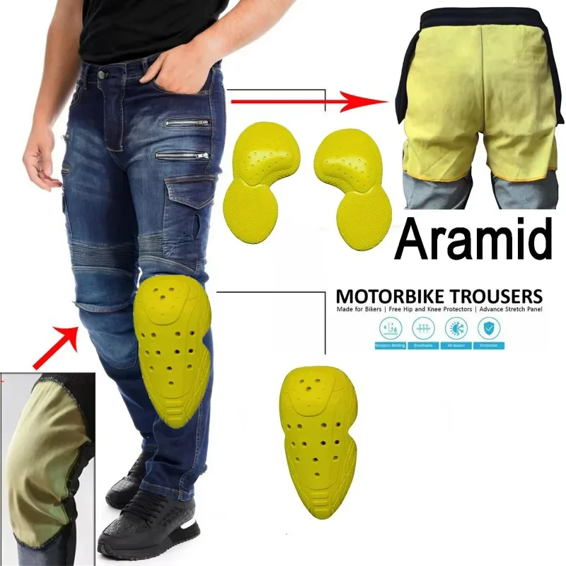 AliExpress - Pantalon de moto pour homme, pantalon de protection en kevlar, résistant à l'abrasion, équipement de moto, pantalon de conduite