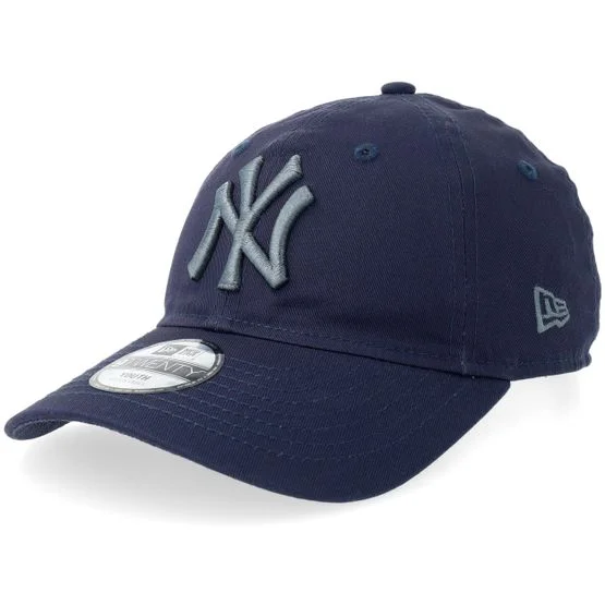 New Era - MLB Blu unconstructed Cappellino - New York Yankees League Essential 9TWENTY Navy Dad Cap @ Hatstore