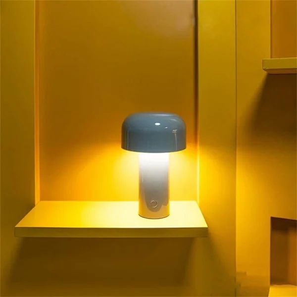 LED Desk Lamp Mushroom Lamp Cordless Desk Lamp