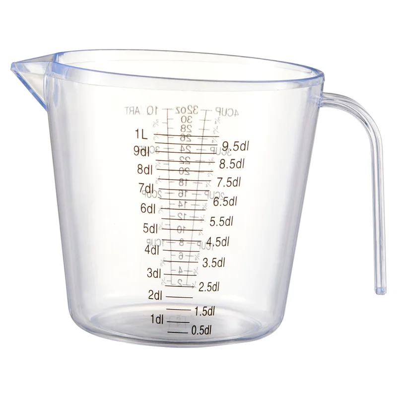 Dorre Mila måttbägare 1 liter | Matlagning > Köksredskap > Mått och Måttsatser > Måttbägare | Bagaren och Kocken