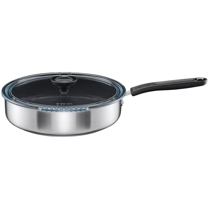 Fiskars Functional Form traktørpanne 26 cm' - 'Rustfritt stål