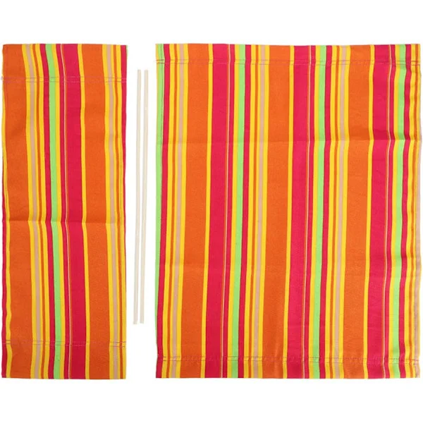 994338 Stol Canvas Överdrag, 1 Set Regissörsstol Canvas Ersättningssits Tyg Heminredning Möbeltillbehör Färgrik