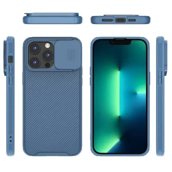 Magnetiskt skal kompatibelt med iPhone 17 16 16e 15 14 13 12 11 Pro Max Skjutbart fönster skydd linsskydd