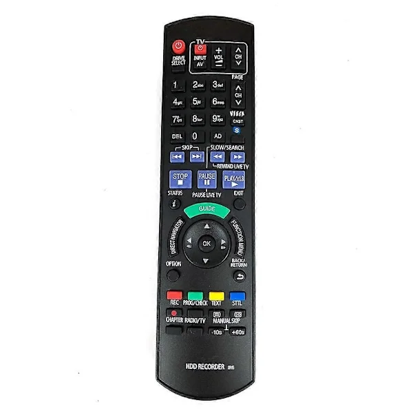 Fjärrkontroll för Panasonic HDD DVD-inspelare