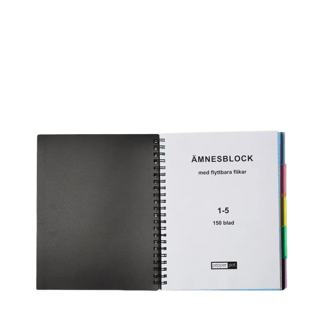 Hedlunds Ämnesblock A5 Kontor & papper ONESIZE
