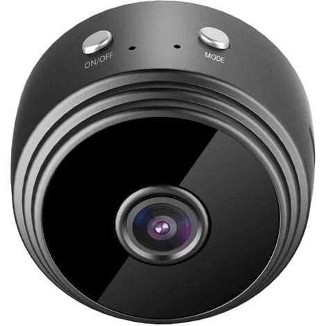Mini Säkerhetskamera, 1080P HD WiFi Inomhus Utomhus Baby-/Husdjurs-/Barnvaktskamera, IP-kamera Fjärrvisning för Säkerhet med iOS, Android Telefonapp