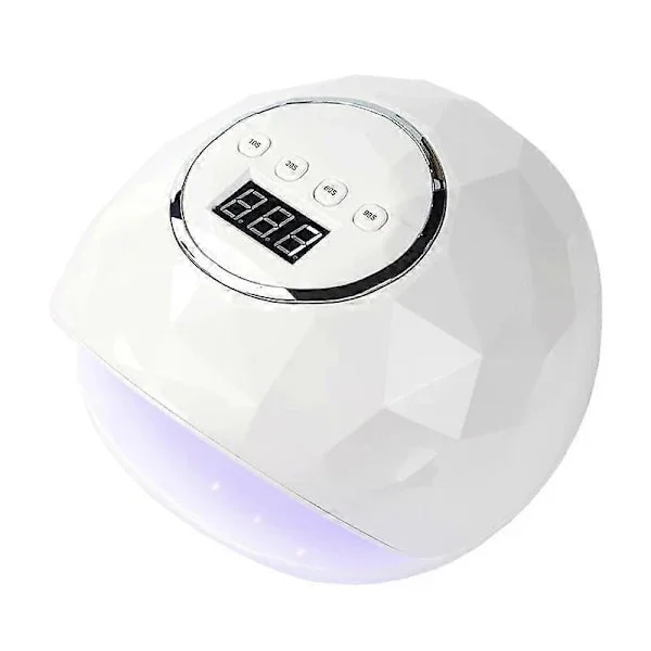 Led+uv Lampe Uv Lampe For Negler 86w Hvit