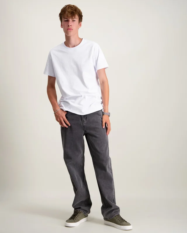 Grunt GRStreet Loose Straight Harmaa Farkut Pojat - Kids Brand Store