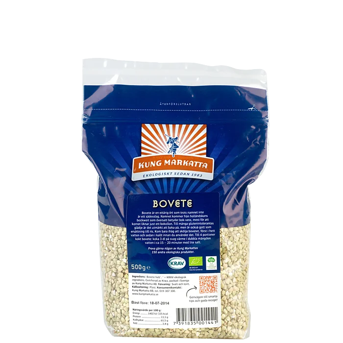 Kung Markatta Bokhvete 500 g