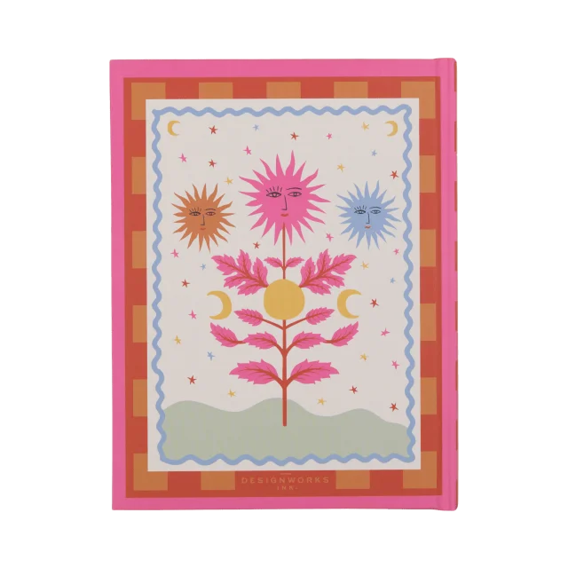 DesignWorks Ink Skrivbok A5 Adopo - Sun Kontor & papper Unisex ONESIZE