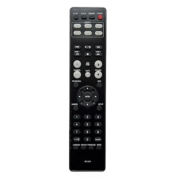 NY Ersatt fjärrkontroll passande Denon CD Receiver HiFi System RC-1214 RCDM41 RCD-M41 RCD-M41DAB DM41 D-M41 LGL
