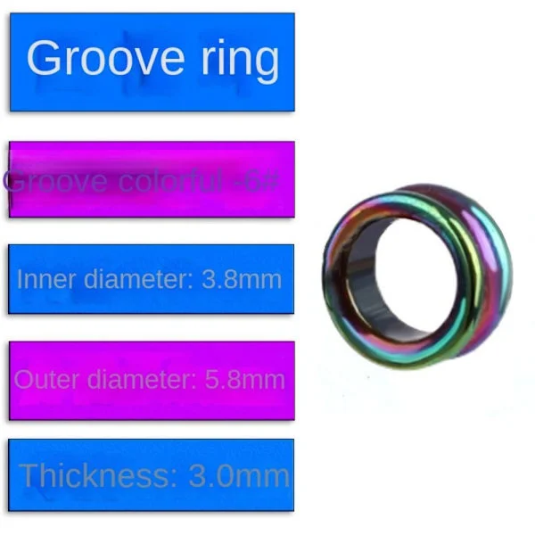 Fiskspö Wire Ring Fisklina Guide 6DAZZLE-20ST
