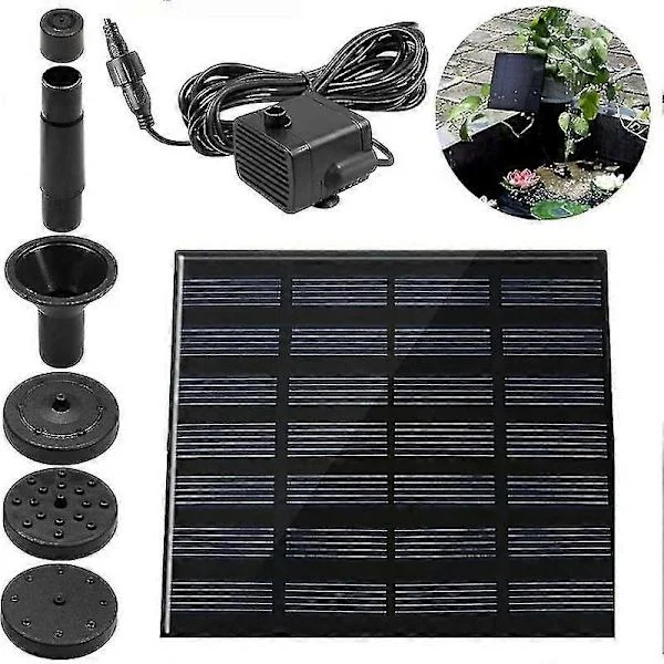 Solenergi - Fontän Solpaneler, solpaneler, solpumpar