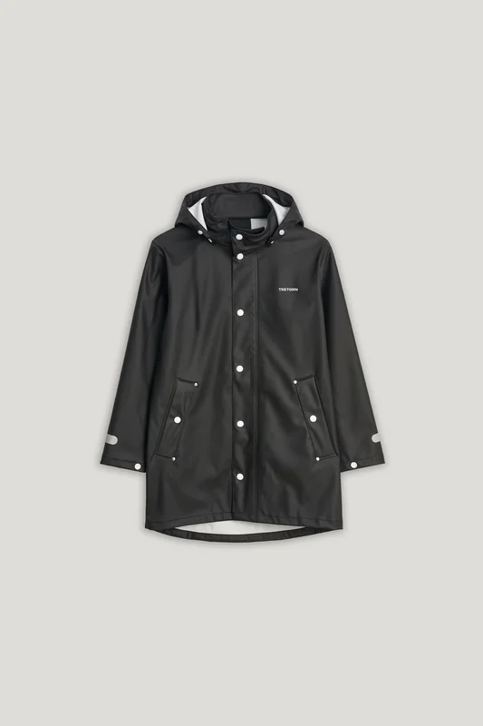 Tretorn Wings Rainjacket Jr — Regnjakke Junior — Svart | Yttertøy, Gummistøvler, Jakker & Regntøy for Dame, Herre & Barn