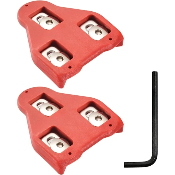 Cykelklodser Kompatible med Look Delta Pedaler (9 Graders Flyde)