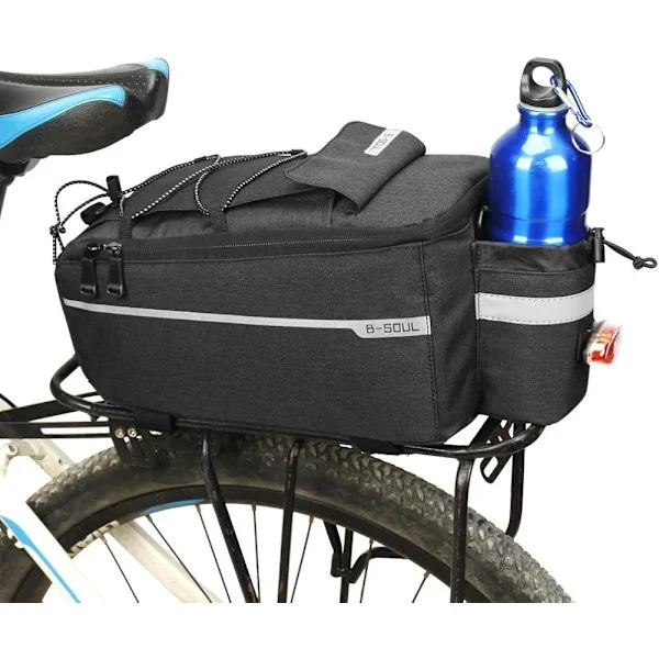 Zdmathe Sykkel Isolert Veske Bagasjebrett Kjølebag Sykkel Sykling Bagasjebrett Oppbevaringsveske Refleksveske MTB Sykkelveske Skulderveske