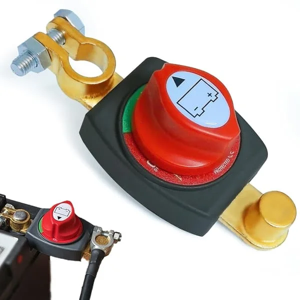 Batteri huvudströmbrytare, 12-48V batteri huvudströmbrytare, vattentät batteri huvudströmbrytare