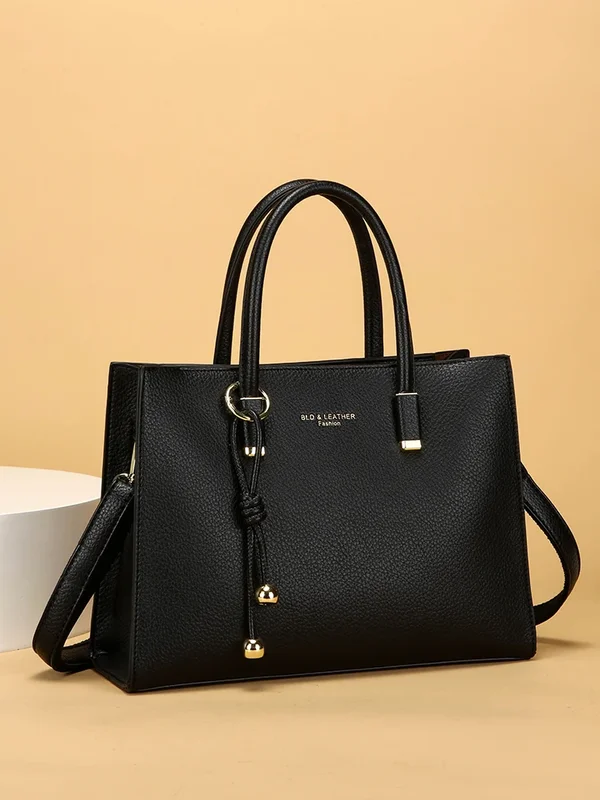 AliExpress - Echte Marken-Lederhandtasche in Top-Qualität, Damen-Shopper, Designer-Umhängetasche mit Großer Kapazität, 3-Fach-Unterteilung, Schulter- 